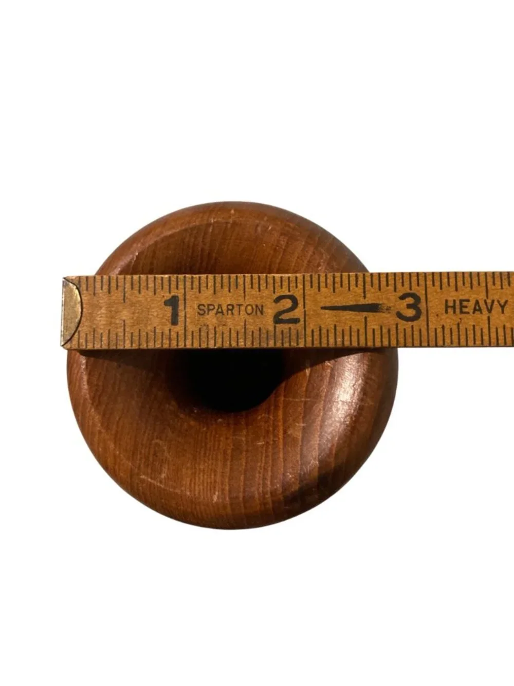 Vintage Hand-Carved Teak Wood Candle Holders